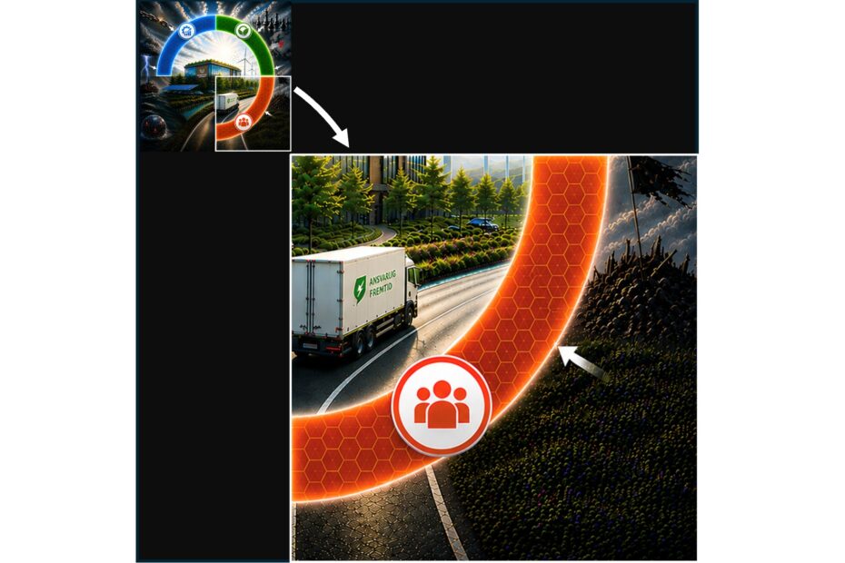 Illustration på Mennesket er afgørende for robust drift