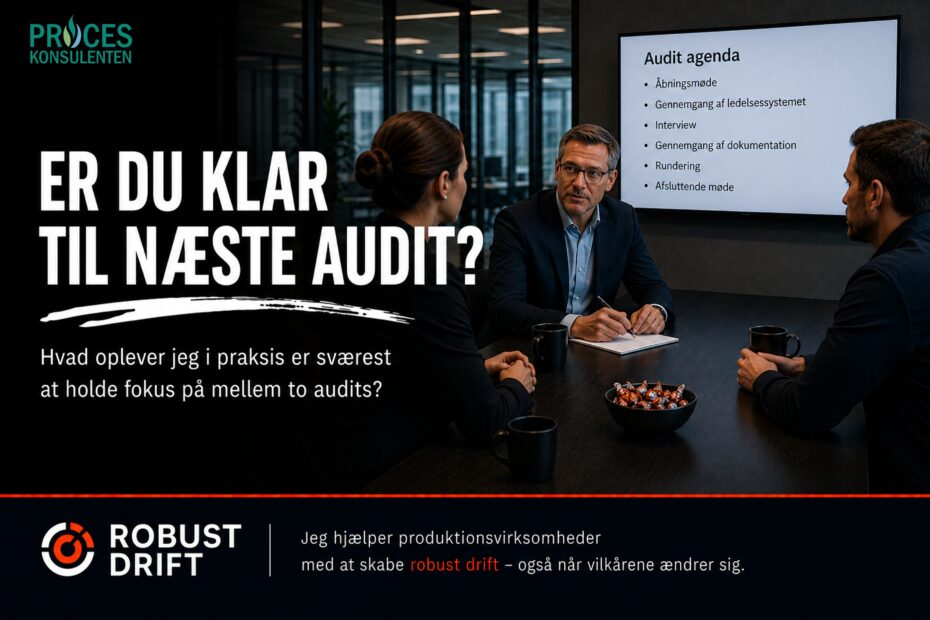 Har du styr på alle elementer til næste audit?