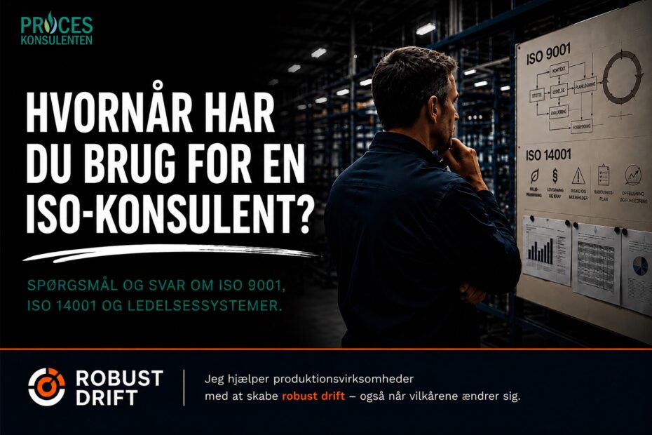 Hvornår har du brug for en ISO-konsulent?